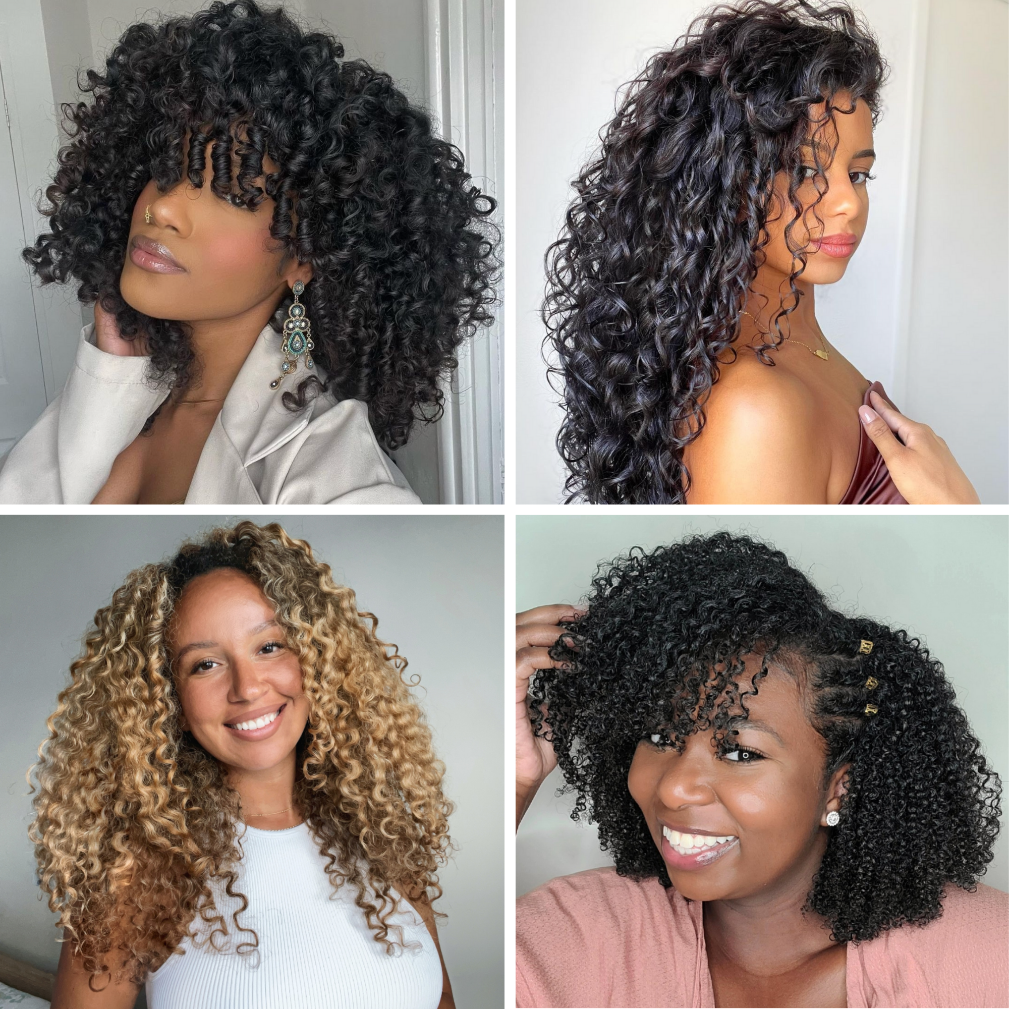 Amazon.com : Short gray wigsAfrican curly synthetic short gray hairstyles  for women with short curly hairstyles (Black+grey) : Beauty & Personal Care