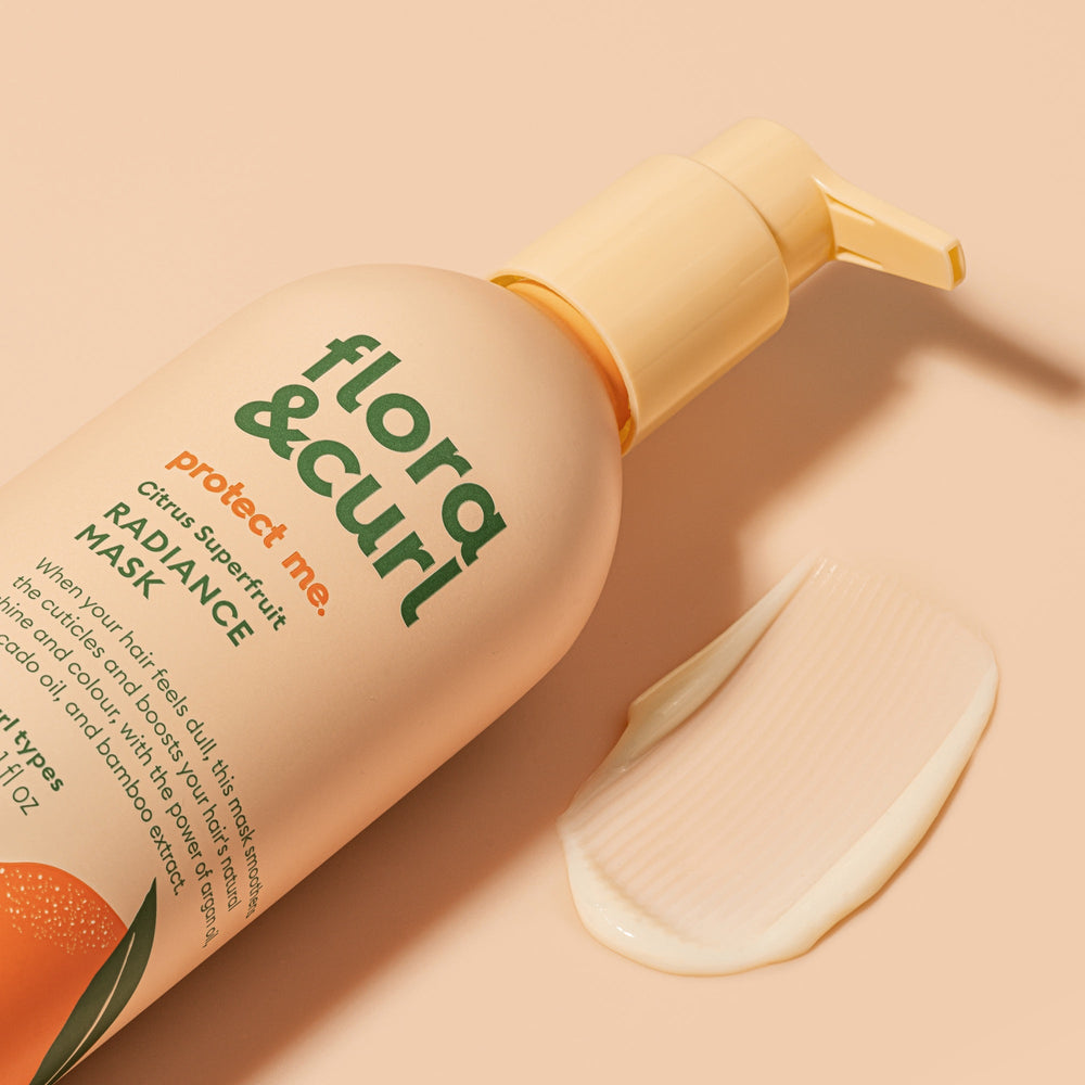 スタイリング剤 FLORA BIO SHIELD TREATMENT 180g Radiance Hair Mask | Best Hair Mask For Curls | Flora & Curl
