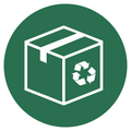<p><strong>recyclable<br/>shipping boxes</strong></p>