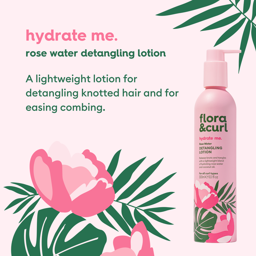 Hydrating Detangling Lotion | Hair Detangler For Curly Hair