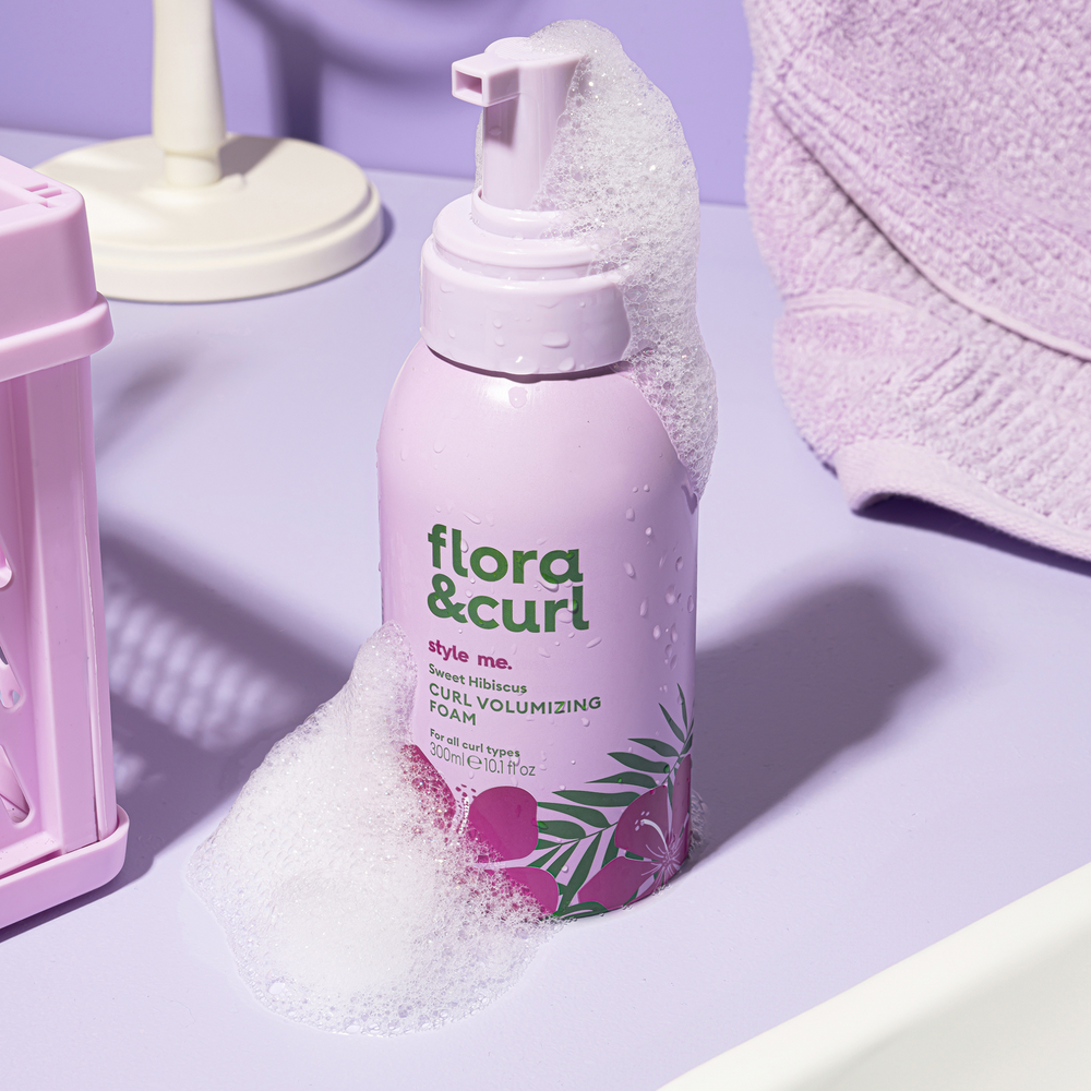 Curl Volumizing Foam | Curl Mousse | Flora & Curl – Flora & Curl