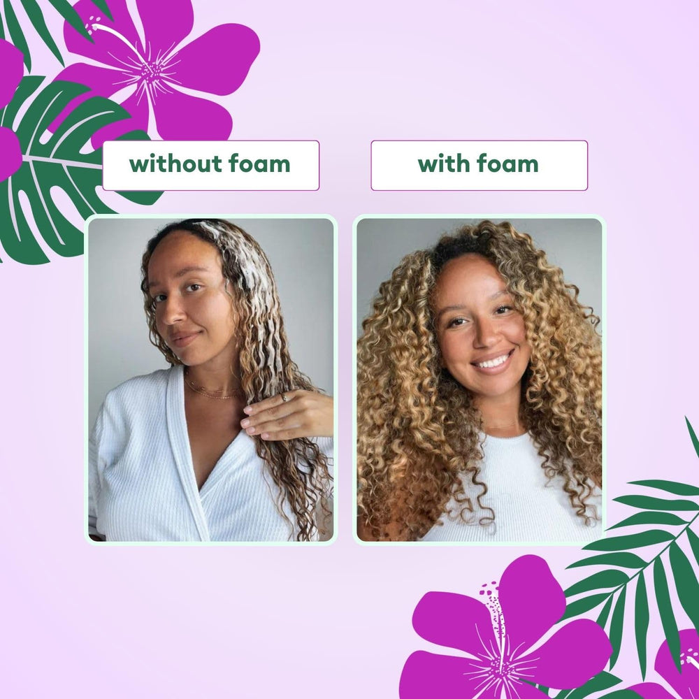 Curl Volumizing Foam | Curl Mousse | Flora & Curl – Flora & Curl US