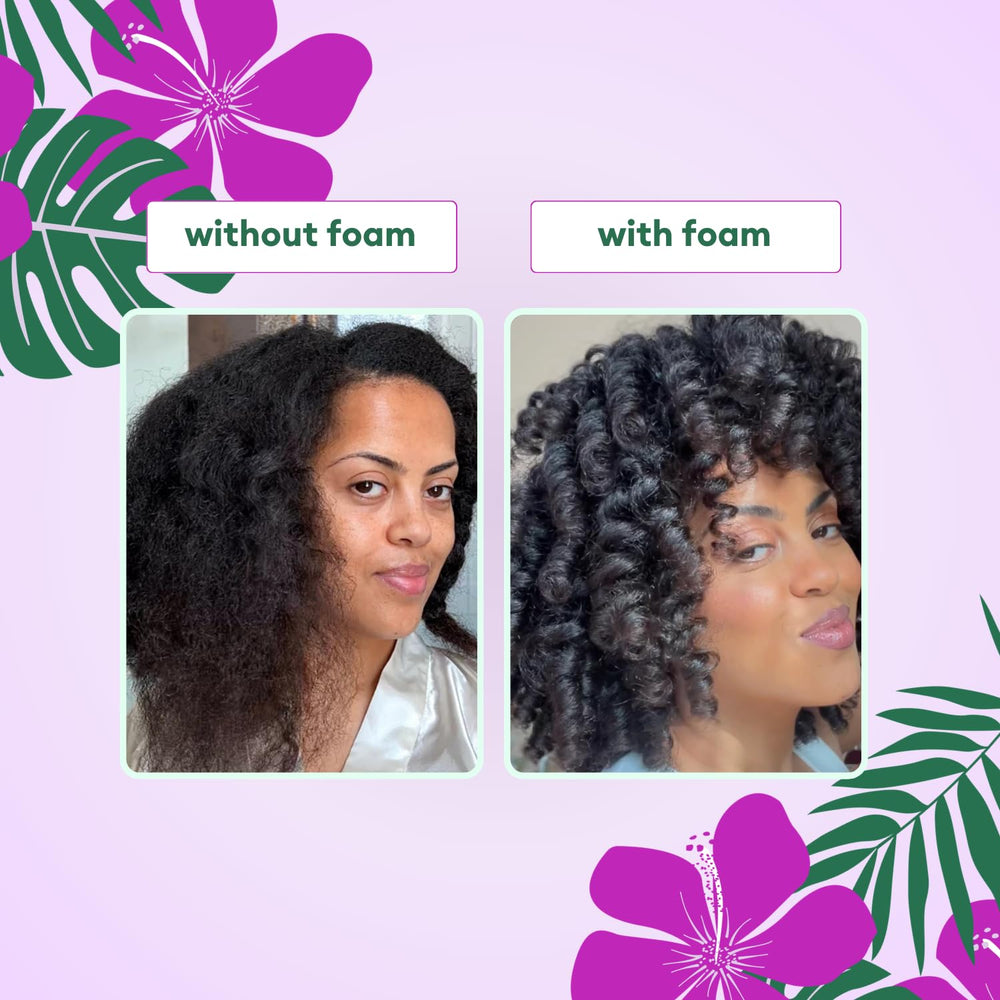 Curl Volumizing Foam | Curl Mousse | Flora & Curl – Flora & Curl US