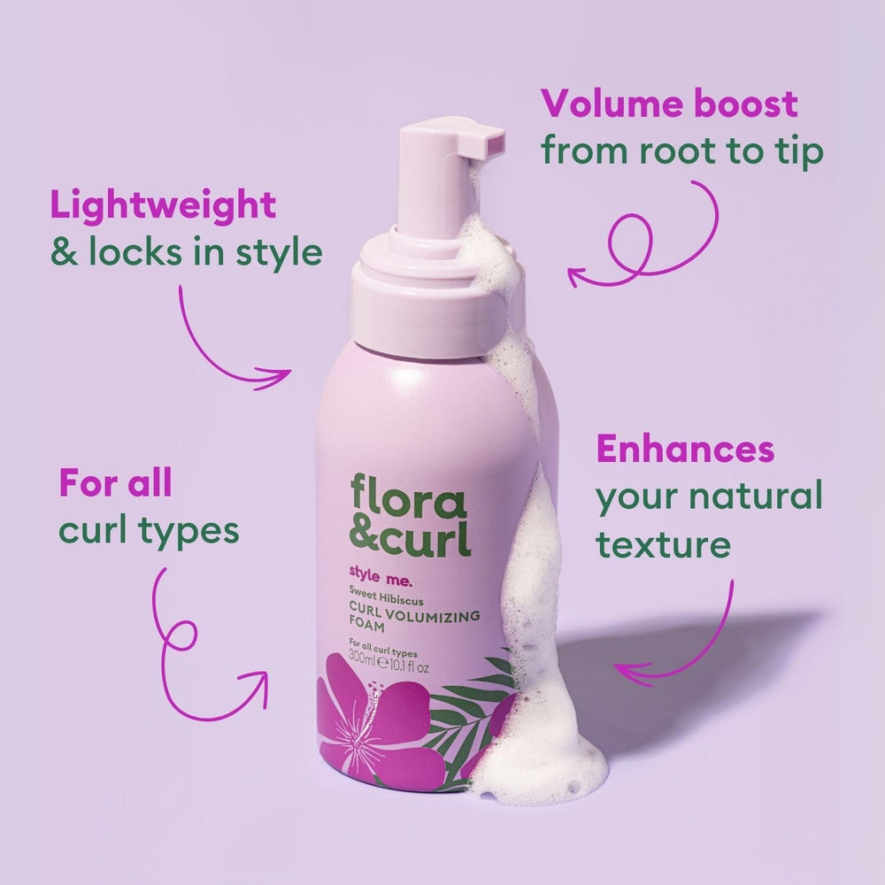 Curl Volumizing Foam | Curl Mousse | Flora & Curl – Flora & Curl US