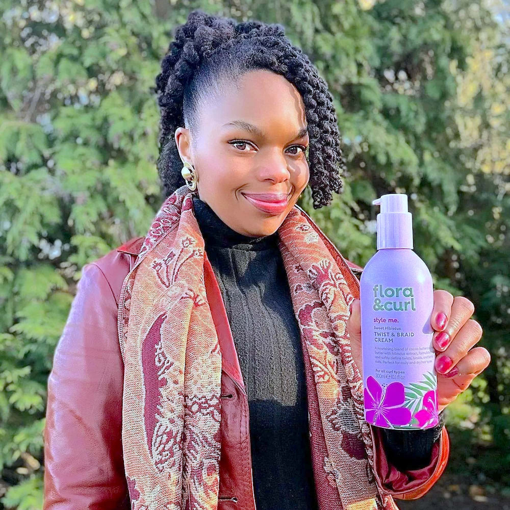 フラワーズ  トリートメント Twist & Braid Cream | Curl Cream For Coily Hair | Braid Styler