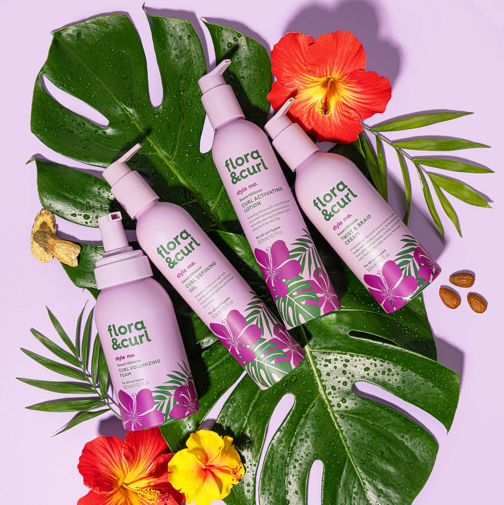 Complete Styling Set | Curly Hair Styling Products | Flora & Curl