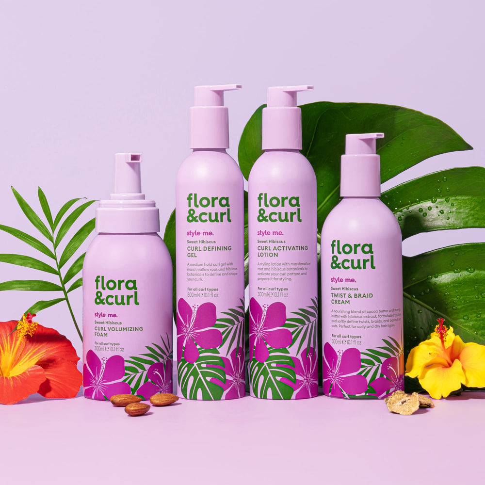 Complete Styling Set | Curly Hair Styling Products | Flora & Curl